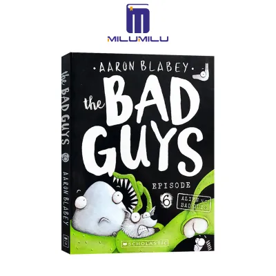 The Bad Guys in Alien vs Bad Guys (The Bad Guys #6) Paperback – Illustrated by Aaron Blabey Original English Books