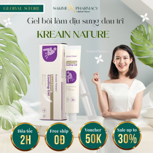 Gel Bôi Dịu Lành Trĩ KREAIN NATURE – Kem Dịu Trĩ KREAIN Giảm Đau Rát Dịu Đau Làm Mát Thư Giãn