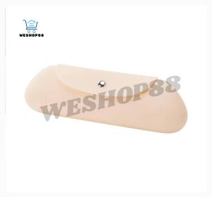 WESHOP88 1pcs Portable Makeup Brush Bag Silicone Dustproof Makeup Bag