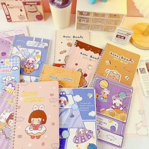 Buku Nota A5 Panda Spiral Notebook Cute Memo Notebook Portable Notebook School Journal Writing Book