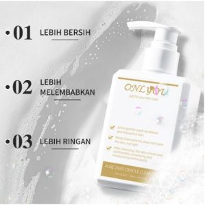 ONLYOU FACIAL WASH PEMBERSIH WAJAH MENGANGKAT MINYAK MENCERAHKAN WAJAH 150 ML