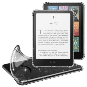 MoKo Case for All-new 7" Kindle Paperwhite (12th Generation-2024) and Kindle Colorsoft Signature Edition 2024 Ultra Thin Clear Flexible Transparent TPU Skin Bumper Back Cover Tablet Protective Case