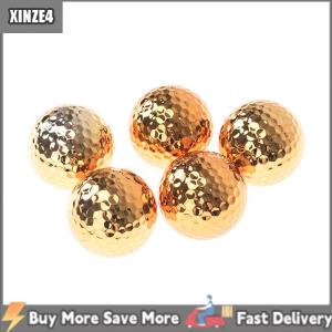 [COD] XINZE4 Jettingbuy Bóng Golf Thiết Bị Bóng Golf Mới Lạ Màu Vàng Kim