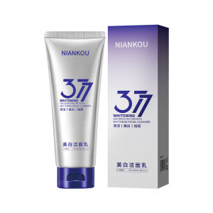 377 Whitening Facial Cleanser Deep Cleanses Rejuvenates Cleanses with Mousse Foam Cleanser Spot-lightening Facial Cleasing Milk