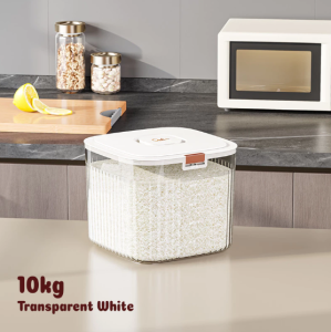 Kitchen Food Storage Containers Rice Bucket Insect and Moisture-proof Sealing Food Grade Flour Cereal Dog Food Storage