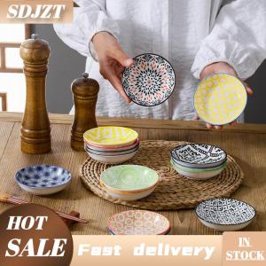 SDJZT Món Ăn Gia vị gốm đĩa phong cách Bohemian món nước sốt thích hợp cho nhà bếp nhà hàng cửa hàng Sushi và dã ngoại