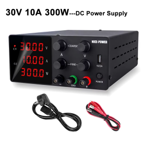 【One Year Warranty】KUAIQU OCP OVP DC Laboratory Bench Power Supply Adjustable 30V 10A Unit 300W 500W DC Power Supply Charger OUTPUT Encoder Controls 30V 20A 30A 60V High Power Plating DC Power Supply