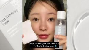 Dưỡng da Synergy Toner Dưỡng ẩm Nước hoa hồng dưỡng da mặt với Hyaluronic Acid Chăm sóc da Hàn Quốc    5.07 fl.oz 150ml