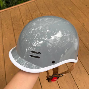 Mũ Nón Bảo Hiểm Nửa Đầu Kiểu Dáng Cá Heo DANSHOP Mũ Bảo Hiểm Thời Trang - An Toàn - Giá Rẻ - Chất Lượng