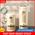 Fortune Home Rice bucket 5kg/10KG Automatic Rice Dispenser Storage Grain Dispenser Box With Measuring Cup Push Type Grain Food Storage Dispenser Sealed Rice Bucket Kitchen Moisture Proof Rice Barrel. 