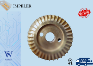 Kipas Impeller Kuningan Shimizu 126 bit 128 bit 130 bit 135 bit bekas layak pakai