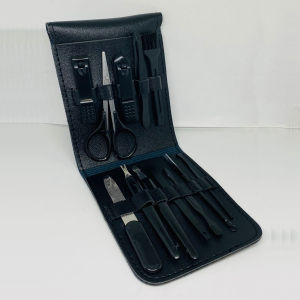 GTB Alat Menicure Pedicure Set 12 Pcs Set Gunting Kuku Dan Pinset Perawatan Kuku Free Pouch Bahan Stainless Steel Portabel R837