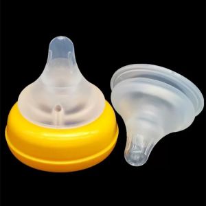 จุกนมคอกว้าง จุกนิ่ม ไม่ดูดไม่ไหล GA116