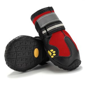 Outdoor Water Repellent Dog Shoes Outdoor Sports Anti-slip Shoes Home Pet Rubber Outdoor Shoes
