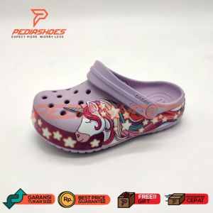 Croc Fun Lab Unicorn Bintang Kids & Junior Sandal Anak Crocss