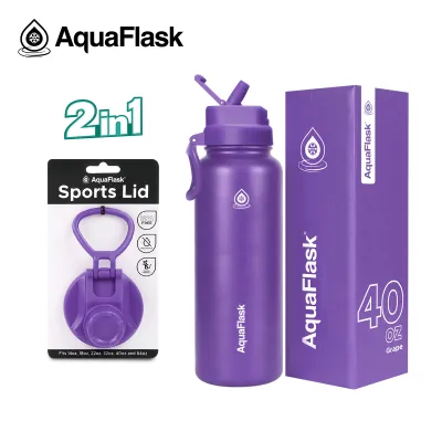 AquaFlask Flipsip 2 in 1 Bottle (22oz/32oz/40oz)
