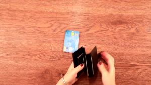 Rfid Automatic Pop-up Card Holder Wallet for Men Carbon Fiber Credit CardHolder Case Women Small Smart Minimalist Male Wallets Purse