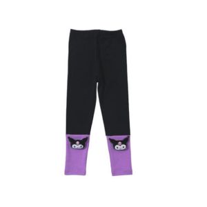 HYS Coulomi dress Autumn childrens girls dresses girls Kuromi suits baby girls fashion dress suits Kuromi long-sleeved dress + yoga pants two-piece set