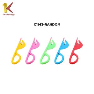 Satu Keluarga Pisau Pembersih Usus Ayam C1143 Pisau Pembelah Perut Ikan Udang Belut Serbaguna