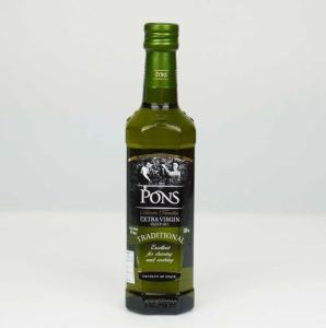 Date 05/27 Dầu Oliu Extra Virgin PONS 500ml - Tây Ban Nha ( Chai Thủy Tinh )