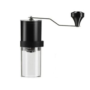 SKJK Độ thô có thể điều chỉnh Máy xay cà phê thủ công Thiết kế vòng bi đôi Lõi mài gốm Máy xay đậu Di động Tay cầm có thể gập lại Máy xay cà phê bằng tay Sử dụng tại nhà