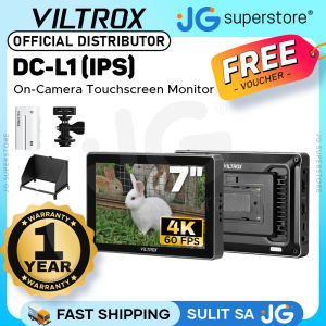 Viltrox DC-L1 / DC-L2 7" On-Camera IPS Touchscreen Camera Monitor with DCI / UHD 4K HDMI / SDI Input & Output 3D LUTs USB Type-C Power Gyroscope Auto Flip Built-In Manage Tools L-Series Battery Plate for Photo Video Content Creation | JG Superstore