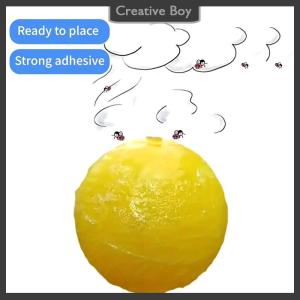 [Creative] Sticky Traps Flying Insects Traps Ball Effective Fly Catcher Killer Fruit Fly Killer For Plants Catching Fruit Insects
