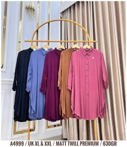 ONESET bahan twill setelan wanita oneset dewasa