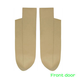 ที่คลุมที่เท้าแขนประตูรถ CRV สำหรับ HONDA CR-V 2007-2011ที่เท้าแขนประตูรถคู่ขอบหนังอุปกรณ์เสริมรถยนต์2008 2009 2010