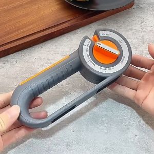 6-in-1 Rotary Knife Sharpener – Scissors Compatible – Multi-Angle Grinding