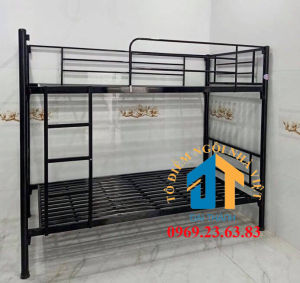 Giường Sắt 2 Tầng cao cấp ngang 1m2 x dài 2m x cao 1m7