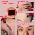 WENTIVV Angled Ultra-fine Cosmetric Eyeshadow Concealer Brush Square Women Hairline Drawing Brush Pen Makeup Brush Eyebrow Pencil Wild Eyebrow Brush. 