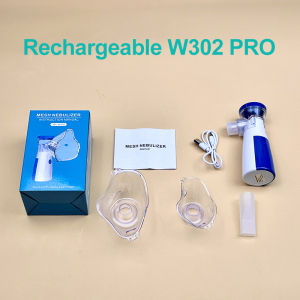 AIQUE Portable mesh  silent handheld mini inhaler ultrasonic automatic  suitable for s and children （3 Years Warranty）