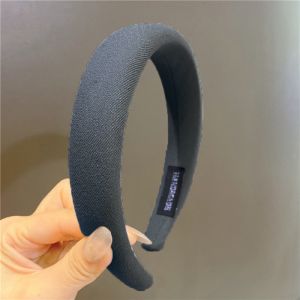 Harga Grosir - Bando Kain Tebal Wanita Korea / Bando Kain Warna Pastel / Headband Cloud Polos Lebar