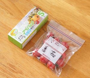 Kantong Plastik Ziplock Reusable Kulkas Penyimpan Makanan Sayuran