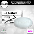GlutaMAX Lightening Soap with Glutathione 135g Moisturizing Firming Anti-oily Face. 