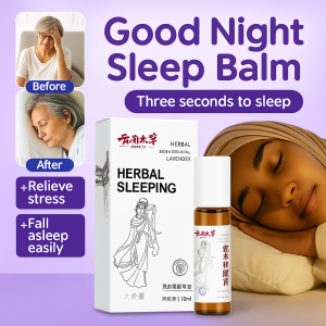 Hong Kong Apothecary Sleep Balm Herbal Aromatherapy Calming  Sleeping Cream Stress Relief Sleeping Cream Improve Anxiety Insomnia Sleep Ointment Home Fragrance Health Balm草本舒睡膏