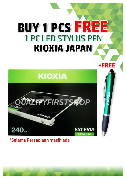 SSD KIOXIA Exceria SATA III 240Gb 555mb ORIGINAL (TOSHIBA REBRANDING ...