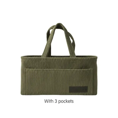 Corduroy Diaper Caddy