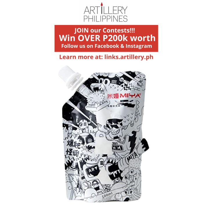 MIYA HIMI Titanium White Gouache Paint Refill 100ml Lazada PH