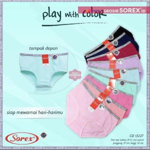 Celana Dalam Wanita Sorex ES BON BON SOREX ALL SIZE L FIT TO XL 15226 15227 15228 | Grosir Sorex Id