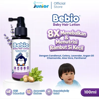 BEBIO HAIR LOTION 100 ML - Perawatan Rambut Bayi