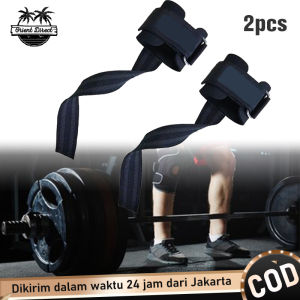 2pcs Weight Lifting Strap Anti Slip Power Hand Strap Gym Sarung Tangan Angkat Beban Fitness