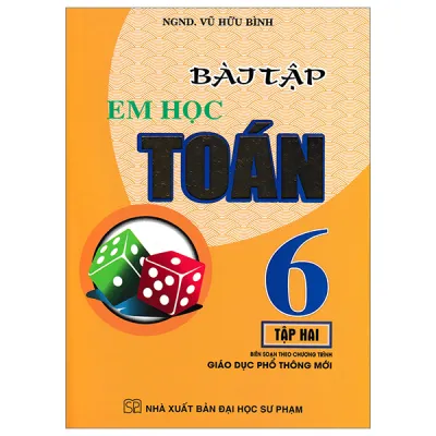 Sách Fahasa - Bài Tập Em Học Toán 6 - Tập 2