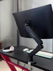 Portable Monitor Stand Monitor Stand Laptop Stand Rack Vg258qm E-Sports Punch-Free Rotatable Telescopic Desktop Monitor Holder Arm Monitor Holder Arm Screen stand 38