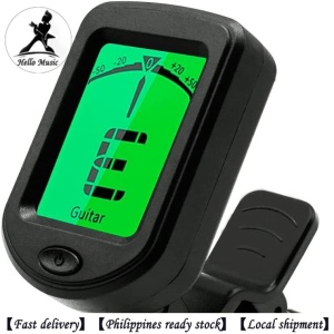 Guitar Tuning Accessories Digital Guitar Tuner LCD Display Tuner Ukulele Bass Chromatic Electronic Tuner