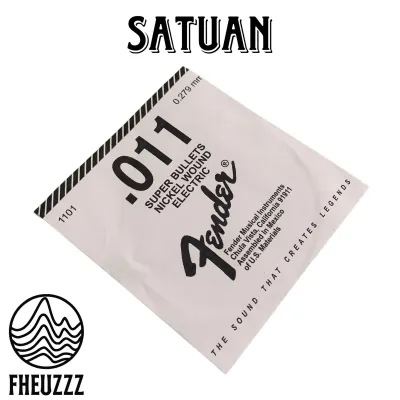 Senar Gitar Elektrik Guitar Electric Fender Ecer Satuan No 1 - 6