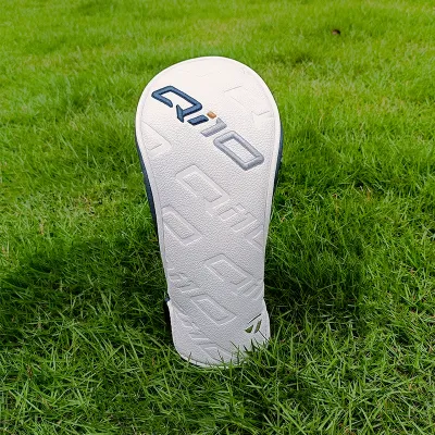 simple style QI10 golf club cover PU Leather Soft Durable Waterproof Golf Wood Cover For Driver Fairway Hybrid Golf Accessories
