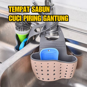 Tempat Sabun Cuci Piring Gantung multifungsi Rak Gantung Sabun Cuci Piring Serbaguna