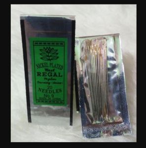 Jarum Jahit Tangan Regal No. 7/ 8 / 9 / 10 / 11 / 12 Jarum payet / Jarum Manik Manik